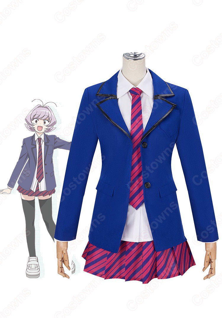 長名なじみ(おさななじみ)制服 コスプレ衣装 『古見さんは、コミュ症です。』(こみさんはコミュしょうです) cosplay 仮装 変装-1