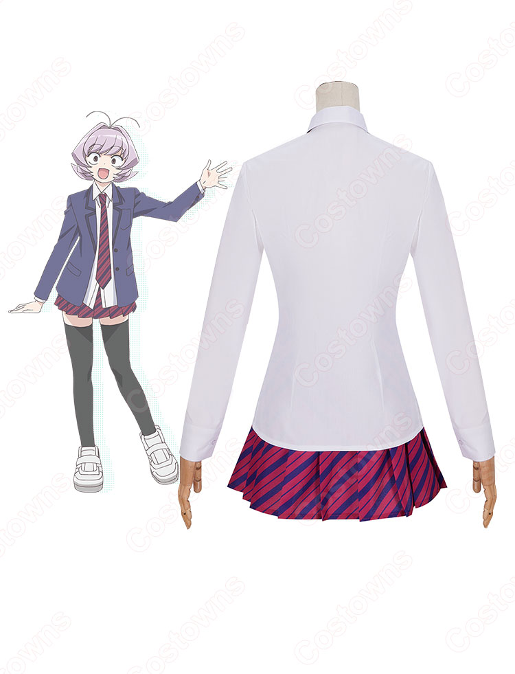 長名なじみ(おさななじみ)制服 コスプレ衣装 『古見さんは、コミュ症です。』(こみさんはコミュしょうです) cosplay 仮装 変装-4