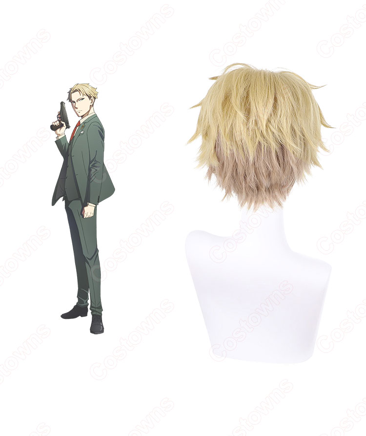“黄昏(たそがれ)” ロイド・フォージャー コスプレウィッグ 『SPY×FAMILY』(スパイファミリー) 耐熱かつら cosplay wig 通販-4