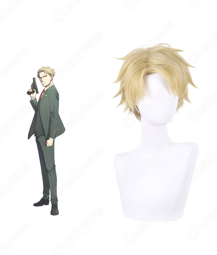 “黄昏(たそがれ)” ロイド・フォージャー コスプレウィッグ 『SPY×FAMILY』(スパイファミリー) 耐熱かつら cosplay wig 通販-1