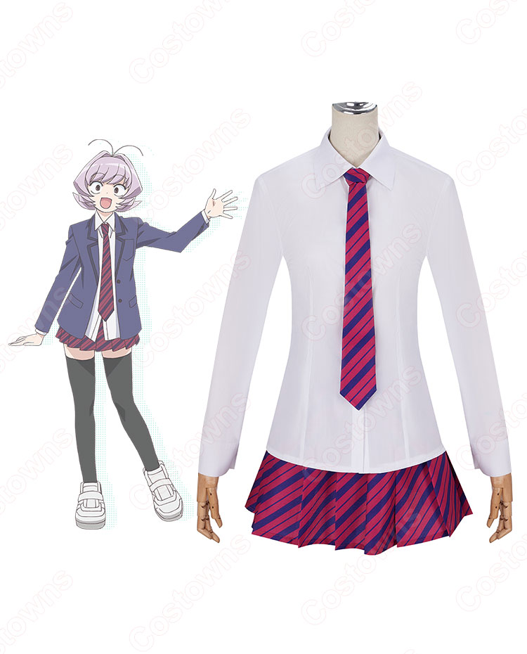 長名なじみ(おさななじみ)制服 コスプレ衣装 『古見さんは、コミュ症です。』(こみさんはコミュしょうです) cosplay 仮装 変装-3
