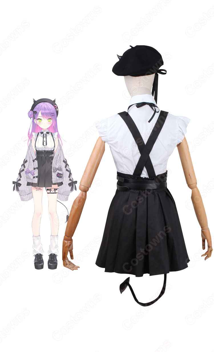 VTuber 常闇トワ（とこやみトワ） ガーリー系 コスプレ衣装 hololive（ホロライブ） 4期生 トワ様 バーチャルYouTuber バーチャルアイドル cosplay 仮装 変装 オーダメイド可-6