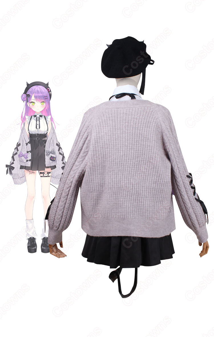 VTuber 常闇トワ（とこやみトワ） ガーリー系 コスプレ衣装 hololive（ホロライブ） 4期生 トワ様 バーチャルYouTuber バーチャルアイドル cosplay 仮装 変装 オーダメイド可-4