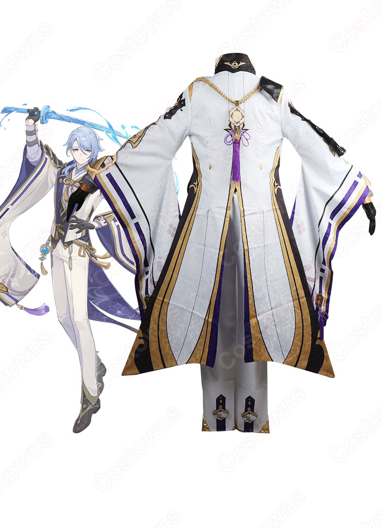 神里綾人(かみさとあやと) コスプレ衣装 『原神(げんしん)』 cosplay 仮装 変装-2