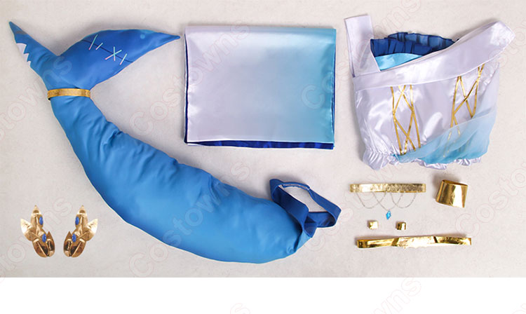 VTuber がうる・ぐら 礼服 コスプレ衣装 1期生 「HoloMyth」 サメちゃん cosplay 仮装 変装-7