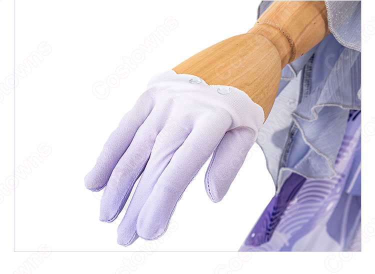 珊瑚宮心海（さんごのみやここみ） コスプレ衣装 ゲーム 『原神（げんしん）』 現人神（あらひとがみ）の巫女 cosplay 仮装 変装-9