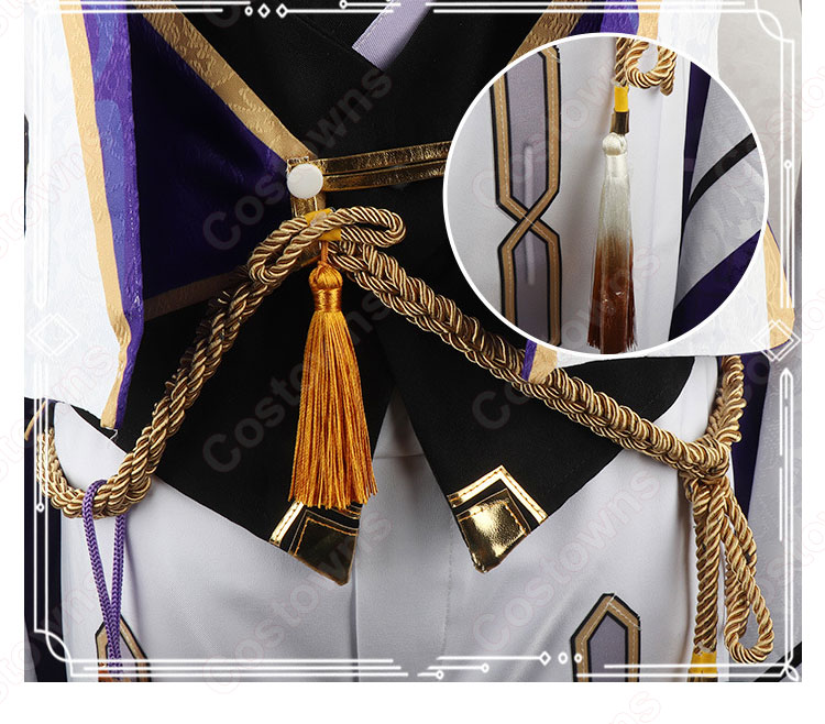 神里綾人(かみさとあやと) コスプレ衣装 『原神(げんしん)』 cosplay 仮装 変装-7