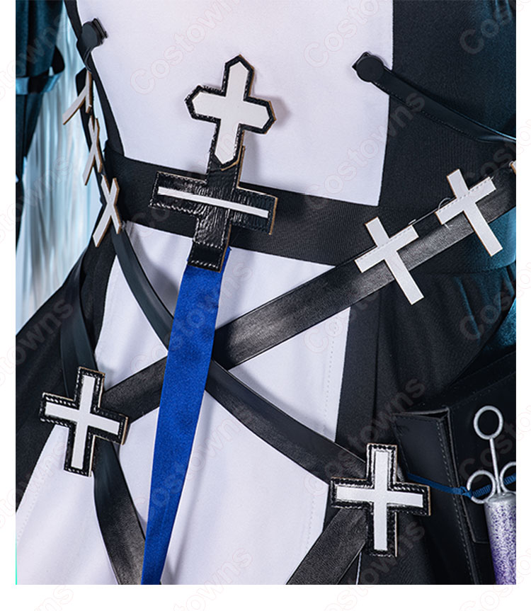 ウィスパーレイン コスプレ衣装 ゲーム 『アークナイツ』 cosplay 仮装 変装-5