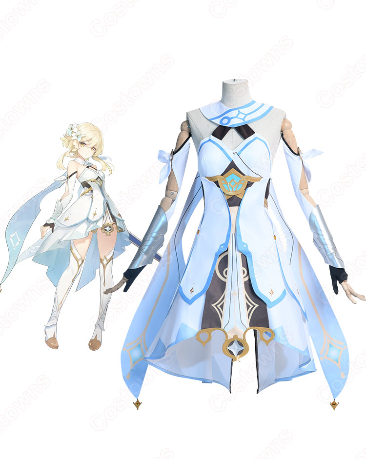 旅人 蛍(ほたる) コスプレ衣装 ゲーム 『原神』(げんしん) 女主人公 cosplay 仮装 変装-1