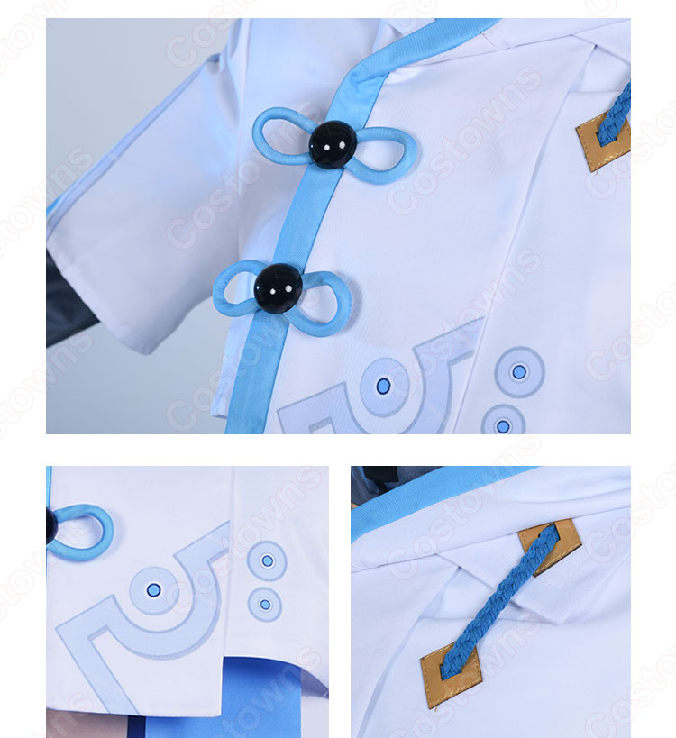 重雲（チョウウン） コスプレ衣装 『原神』（げんしん） 璃月港 cosplay 仮装 変装-4