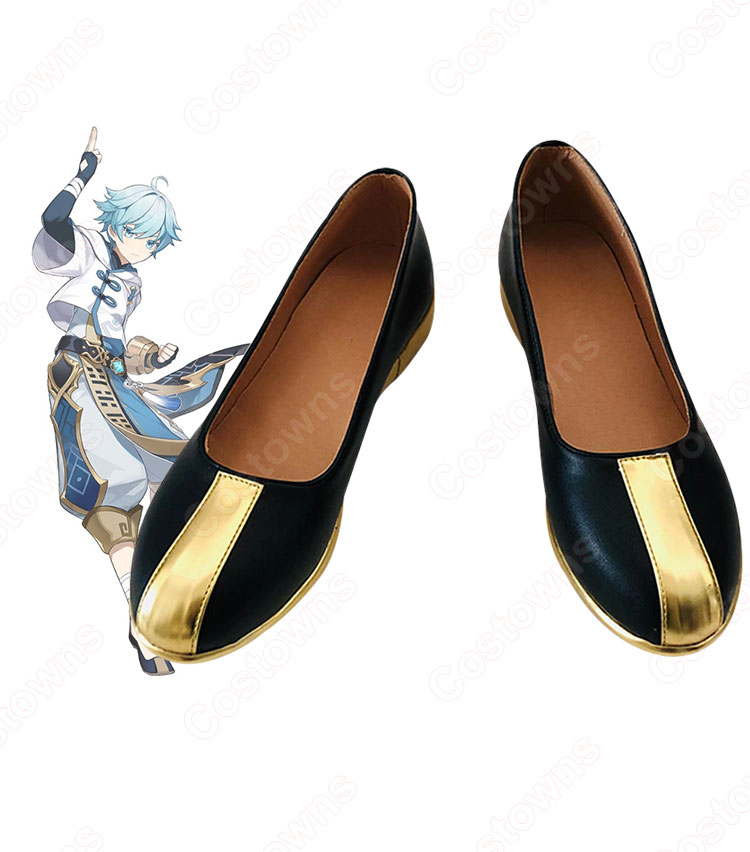 重雲（チョウウン） コスプレ靴 ゲーム『原神(げんしん)』 コスプレ シューズ コスプレ用 道具 男女兼用 - Costowns