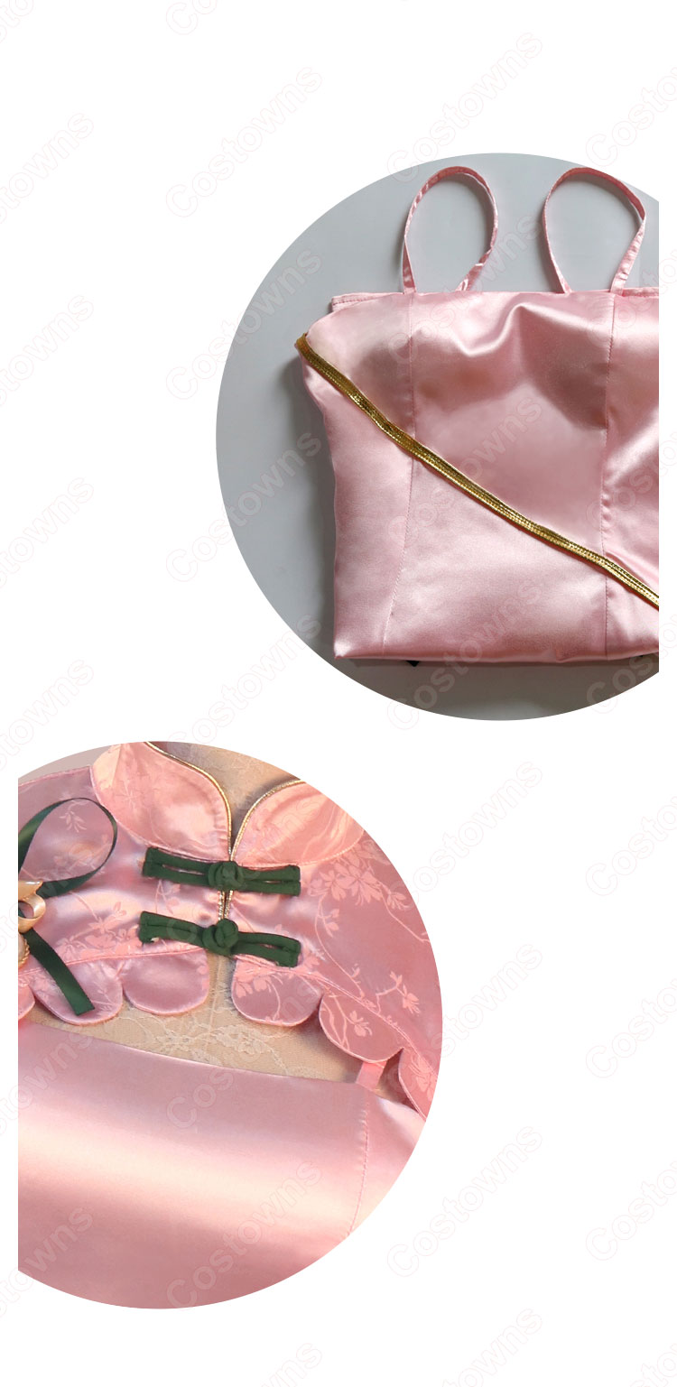 初音ミク(はつね ミク) 韶華 チャイナドレス コスプレ衣装-4