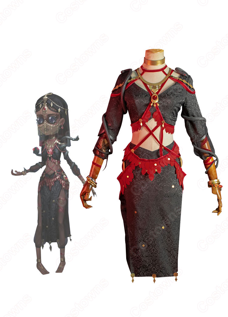アイデンティティⅤ 呪術師(パトリシア・ドーヴァル) 悪の牙 コスプレ衣装 ゲーム 『IdentityV 第五人格』 サバイバー cosplay 仮装 変装-1