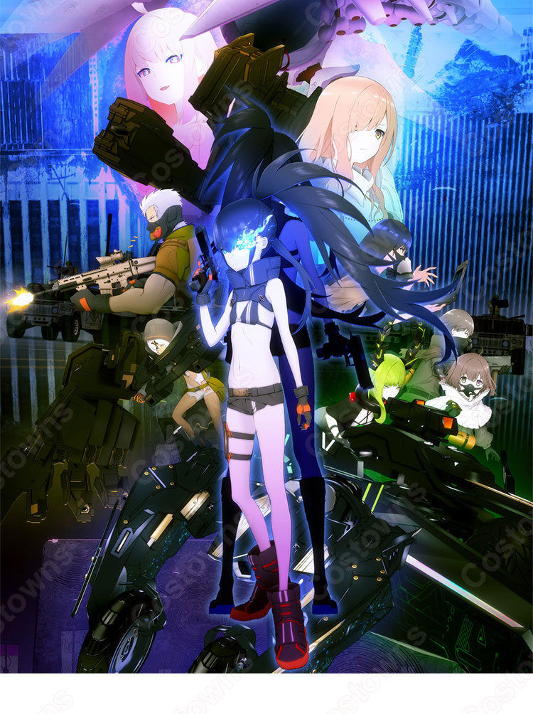 エンプレス(ブラック★ロックシューター) コスプレ衣装『ブラック★★ロックシューター DAWN FALL』cosplay 仮装 変装-1