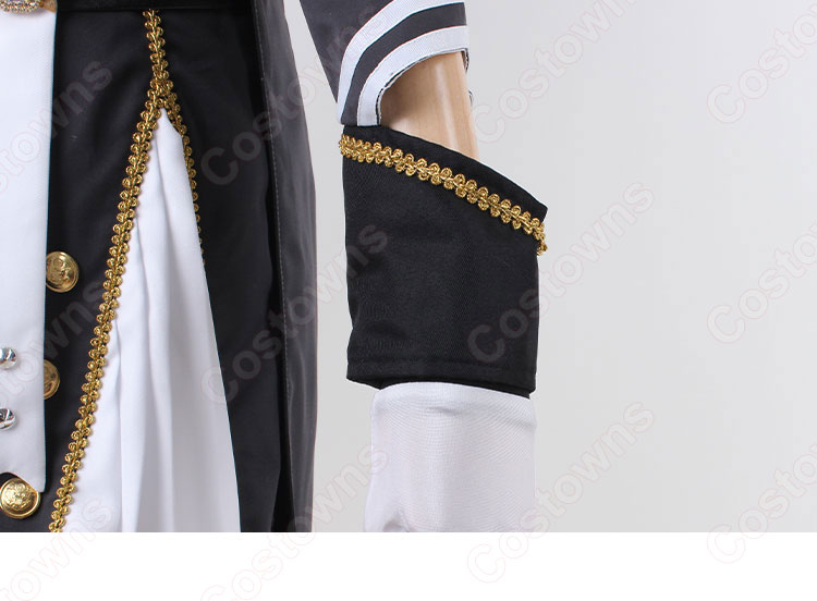 プロセカ 初音ミク(はつね ミク) Crown Knight衣装 軍服 コスプレ衣装 『プロジェクトセカイ カラフルステージ! feat. 初音ミク』 バーチャル・シンガー cosplay 仮装 変装-11