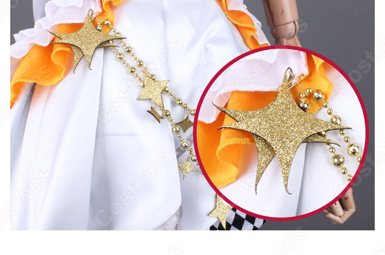 プロセカ 鏡音リン 特訓前 コスプレ衣装 『プロジェクトセカイ カラフルステージ! feat. 初音ミク』 バーチャル・シンガー cosplay 仮装 変装-11