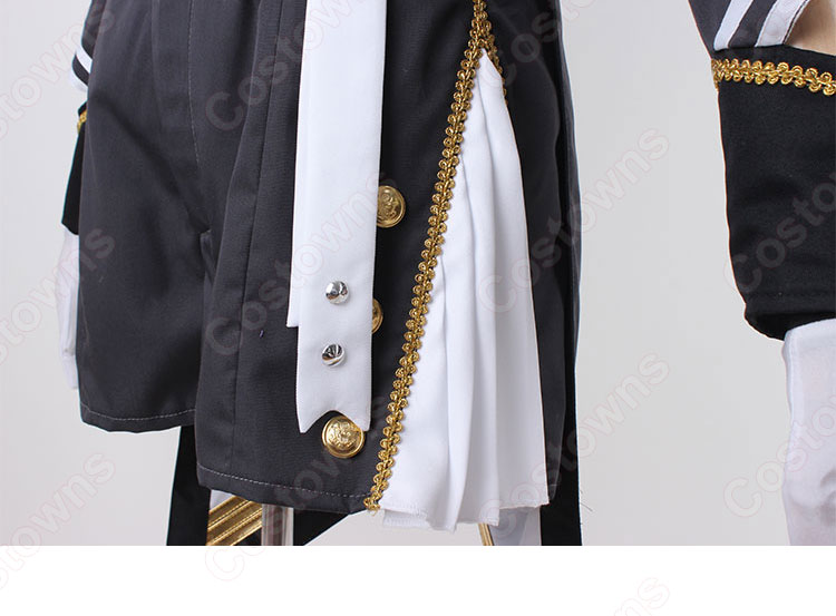 プロセカ 初音ミク(はつね ミク) Crown Knight衣装 軍服 コスプレ衣装 『プロジェクトセカイ カラフルステージ! feat. 初音ミク』 バーチャル・シンガー cosplay 仮装 変装-10