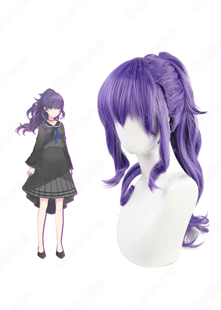 朝比奈まふゆ(あさひなまふゆ) コスプレウィッグ 『プロジェクトセカイ カラフルステージ! feat. 初音ミク』 25時、ナイトコードで。 バーチャル・シンガー 耐熱かつら cosplay wig 通販-3
