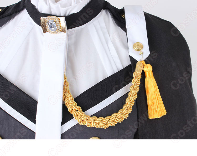 プロセカ 初音ミク(はつね ミク) Crown Knight衣装 軍服 コスプレ衣装 『プロジェクトセカイ カラフルステージ! feat. 初音ミク』 バーチャル・シンガー cosplay 仮装 変装-7