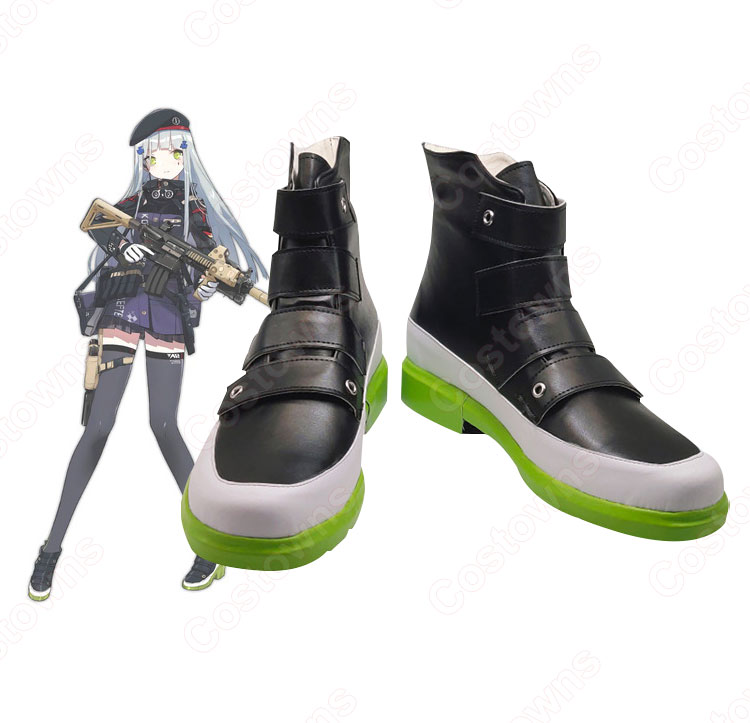 ドルフロ HK416(えいちけーよんいちろく) コスプレ靴 ゲーム 『ドールズフロントライン』 コスプレ シューズ コスプレ用 道具 男女兼用-3