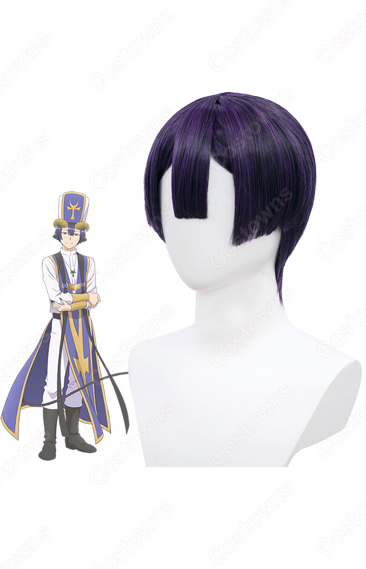 あくましゅうどうし レオナール コスプレウィッグ 『魔王城でおやすみ』（まおうじょうでおやすみ） 耐熱かつら cosplay wig 通販-3