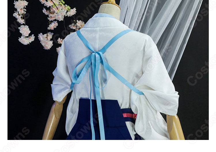 神里綾華(かみさとあやか) コスプレ衣装 『原神(げんしん)』 社奉行 綾人の妹 白鷺の姫君 cosplay 仮装 変装-7