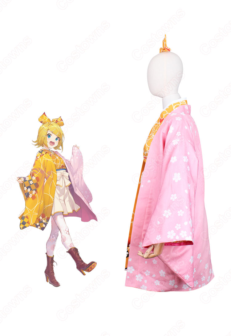 値頃 鏡音リン 桜ミク コスプレ衣装 - Costowns ホビー・楽器・アート