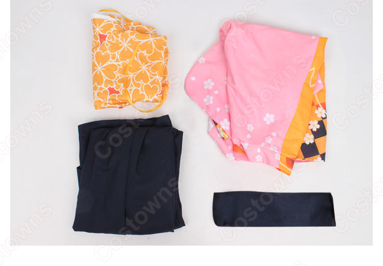 鏡音レン 桜ミク コスプレ衣装-11