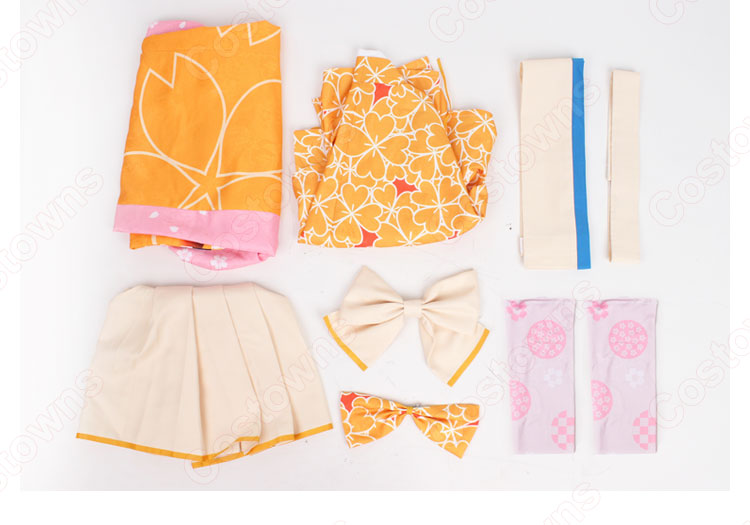 鏡音リン 桜ミク コスプレ衣装-13