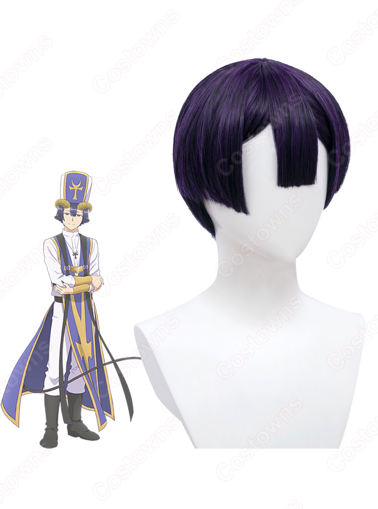 あくましゅうどうし レオナール コスプレウィッグ 『魔王城でおやすみ』（まおうじょうでおやすみ） 耐熱かつら cosplay wig 通販-2