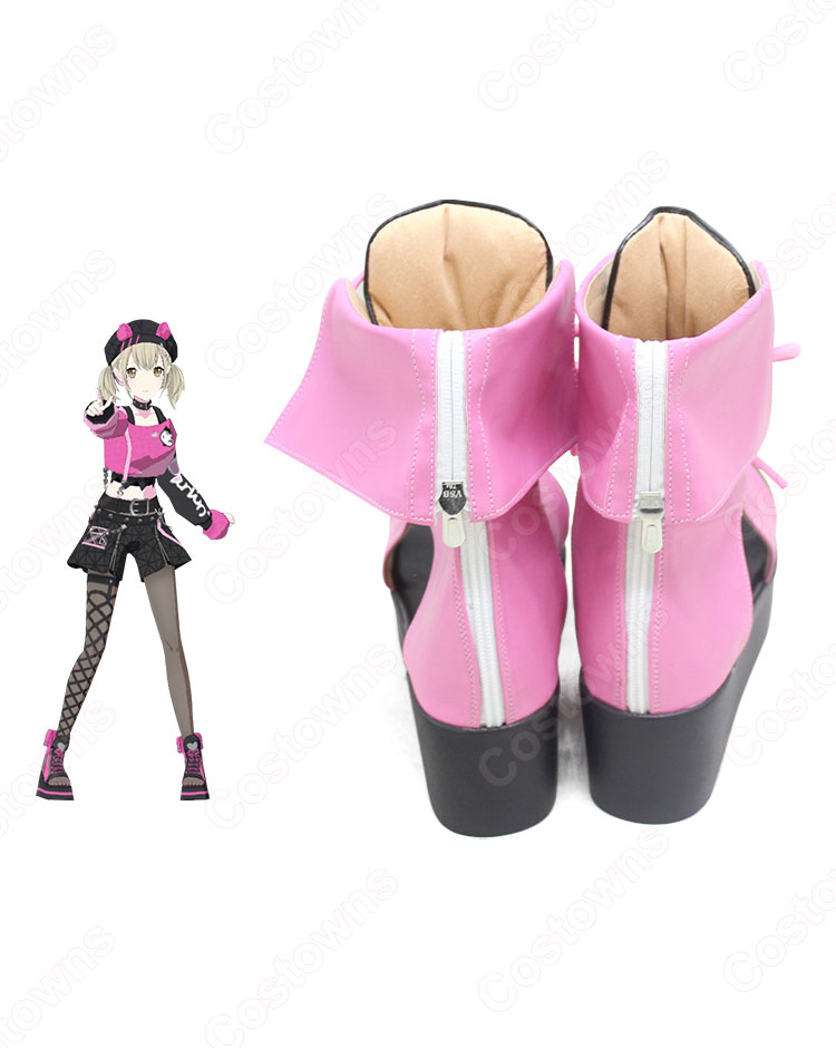 プロセカ 小豆沢こはね（あずさわこはね） 内なる力の目覚め ビーストハート・ガール コスプレ靴 『プロジェクトセカイ カラフルステージ！ feat. 初音ミク』 コスプレ シューズ コスプレ用 道具 男女兼用-5