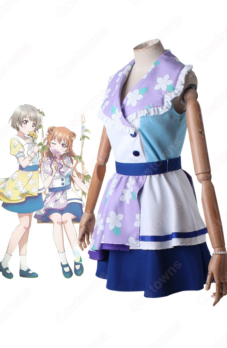 ラブライブ！虹ヶ咲学園スクールアイドル同好会 近江彼方 コスプレ衣装 靴 ウィッグ追加可