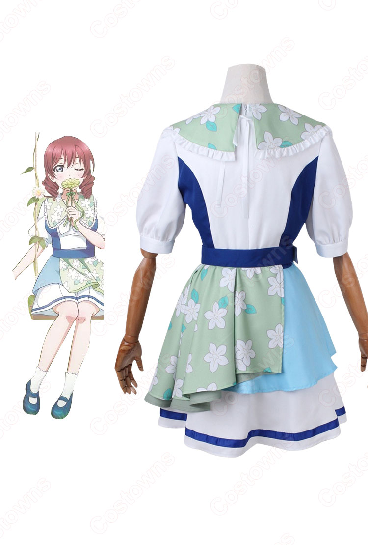 エマ・ヴェルデ (Emma Verde) コスプレ衣装 『ラブライブ！虹ヶ咲学園スクールアイドル同好会』（ラブライブ！にじがさきがくえんスクールアイドルどうこうかい） QU4RTZ 2ndシングル「Swinging！」 cosplay 仮装 変装-6