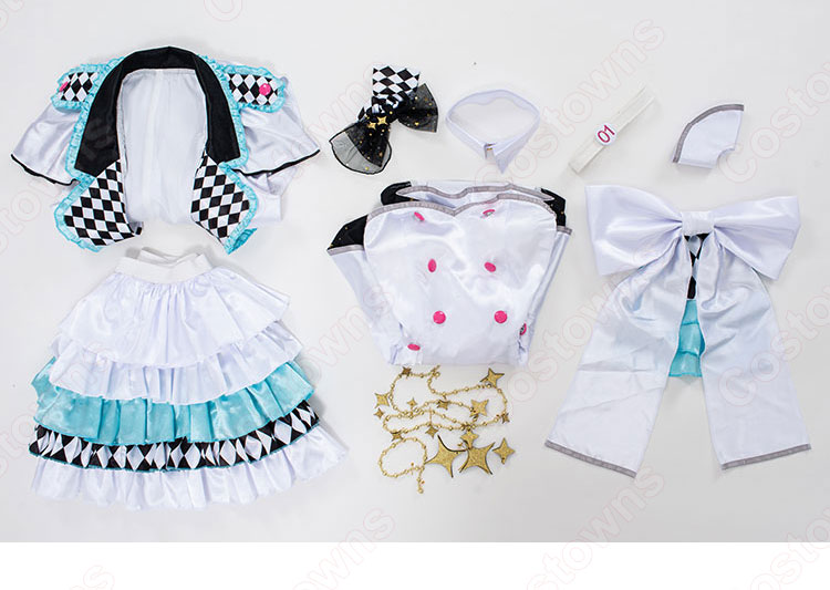 プロセカ MORE MORE JUMP!(モアモアジャンプ!) 初音ミク(はつねミク) コスプレ衣装 『プロジェクトセカイ カラフルステージ! feat. 初音ミク』 cosplay 仮装 変装-14