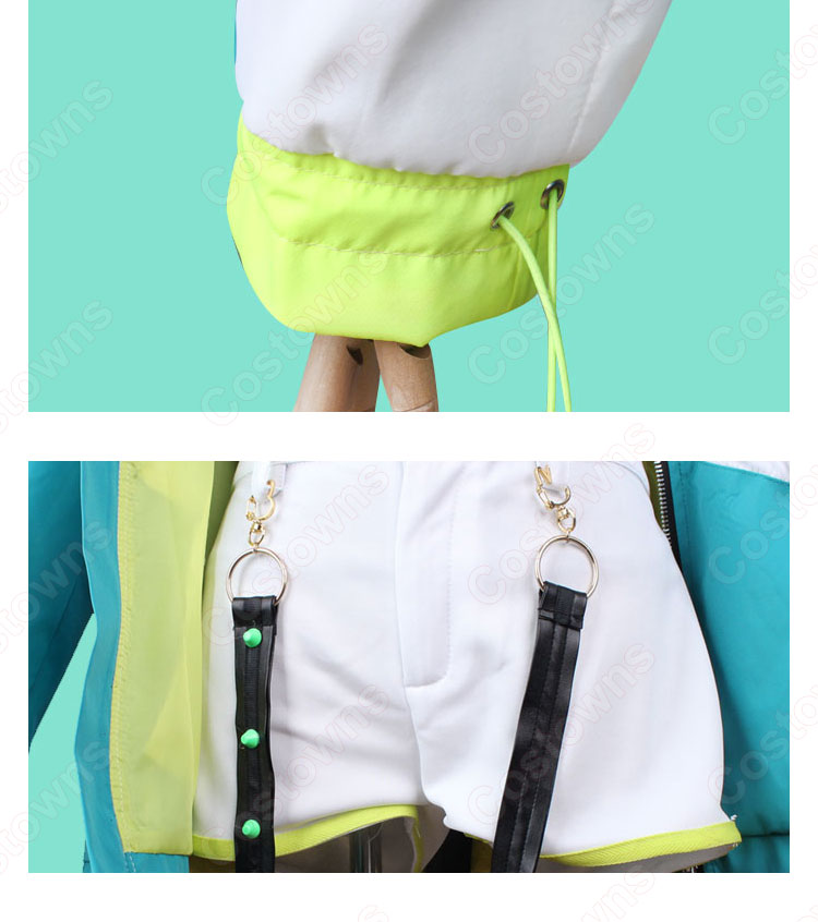 プロセカ 白石杏（しらいしあん） デフォルト衣装 コスプレ衣装 『プロジェクトセカイ カラフルステージ！ feat. 初音ミク』 cosplay 仮装 変装-9