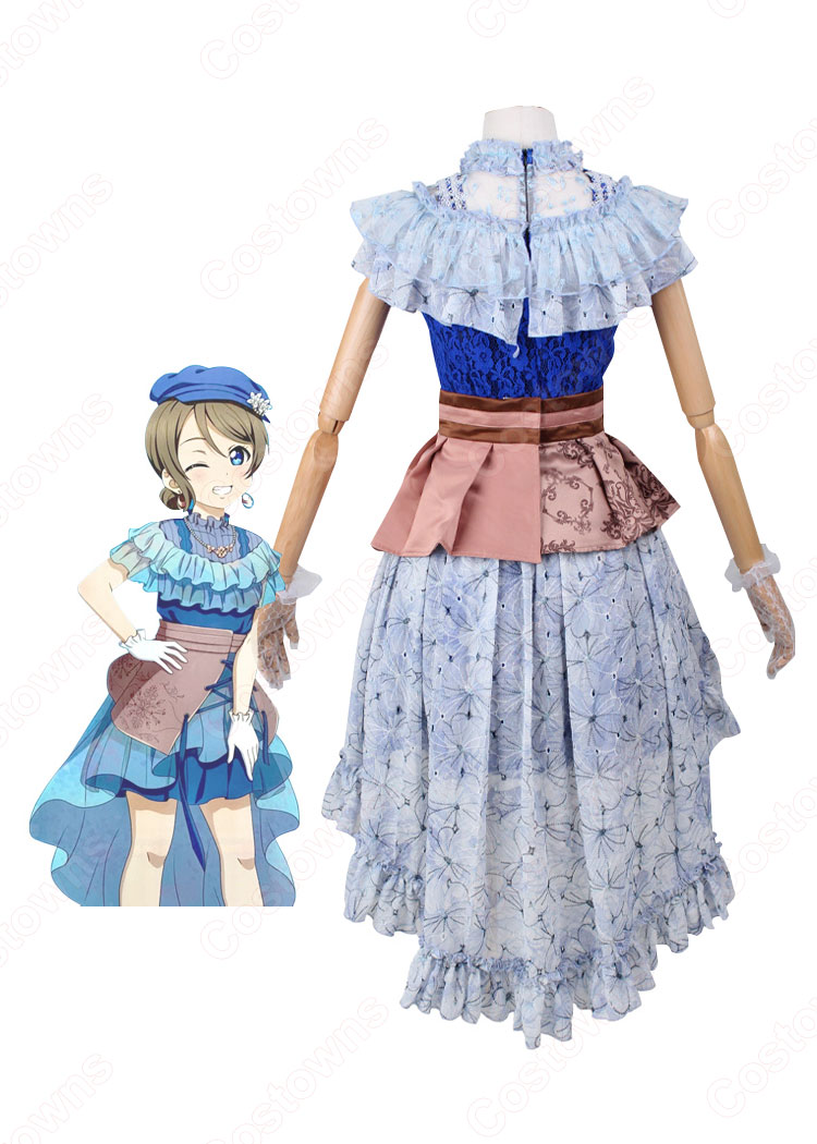 渡辺曜(わたなべよう) 演出服 コスプレ衣装 「ラブライブ!サンシャイン!! CYaRon!2nd LoveLive! ~大革命☆Wake Up Kingdom~」 cosplay 仮装 変装-3