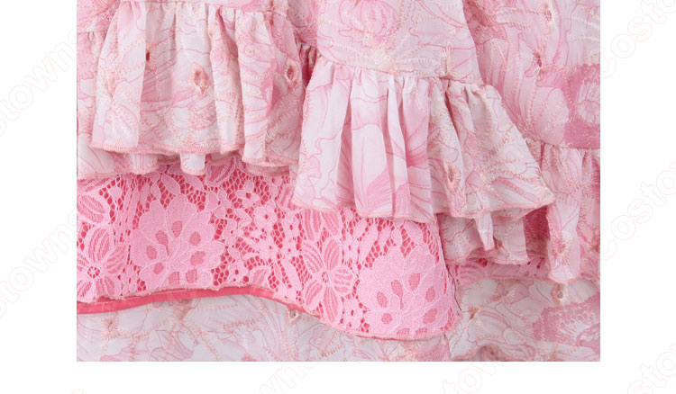 黒澤ルビィ(くろさわるびぃ) コスプレ衣装 「ラブライブ!サンシャイン!! CYaRon!2nd LoveLive! ~大革命☆Wake Up Kingdom~」 cosplay 仮装 変装-8