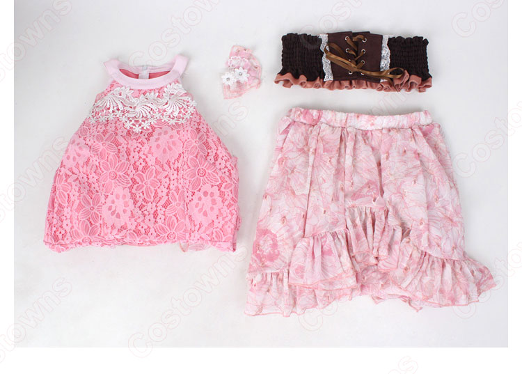 黒澤ルビィ(くろさわるびぃ) コスプレ衣装 「ラブライブ!サンシャイン!! CYaRon!2nd LoveLive! ~大革命☆Wake Up Kingdom~」 cosplay 仮装 変装-9