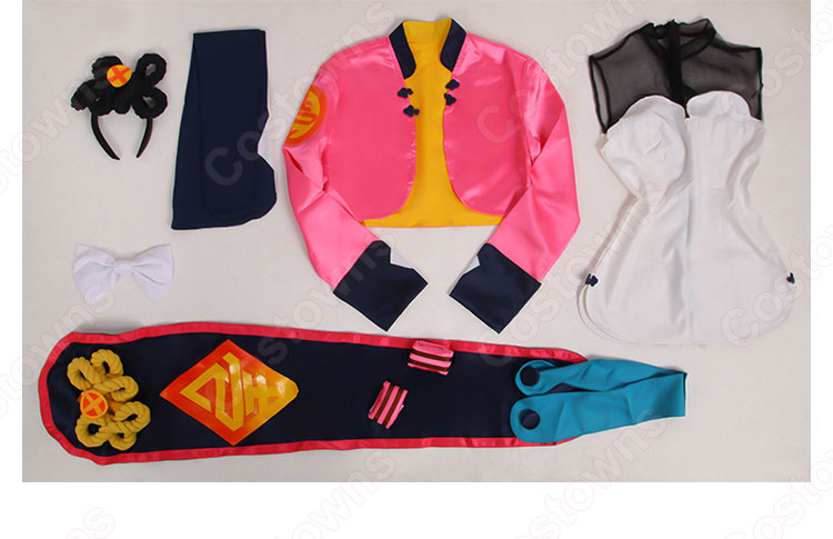 初音ミク（はつねミク） チャイナ衣装 コスプレ衣装-7