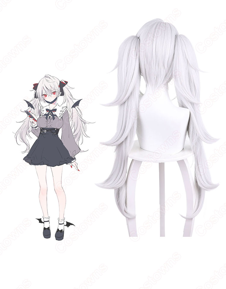 葛葉(くずは) ヴァンパイア コスプレウィッグ『にじさんじ』 バーチャルライバー (バーチャルYouTuber) 耐熱かつら cosplay wig 通販-4