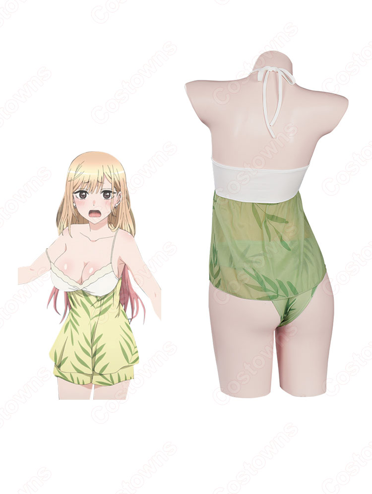 着せ恋 喜多川海夢(きたがわまりん) 可愛い 水着 コスプレ衣装 『その着せ替え人形は恋をする』(そのビスク・ドールはこいをする) cosplay 仮装 変装-6