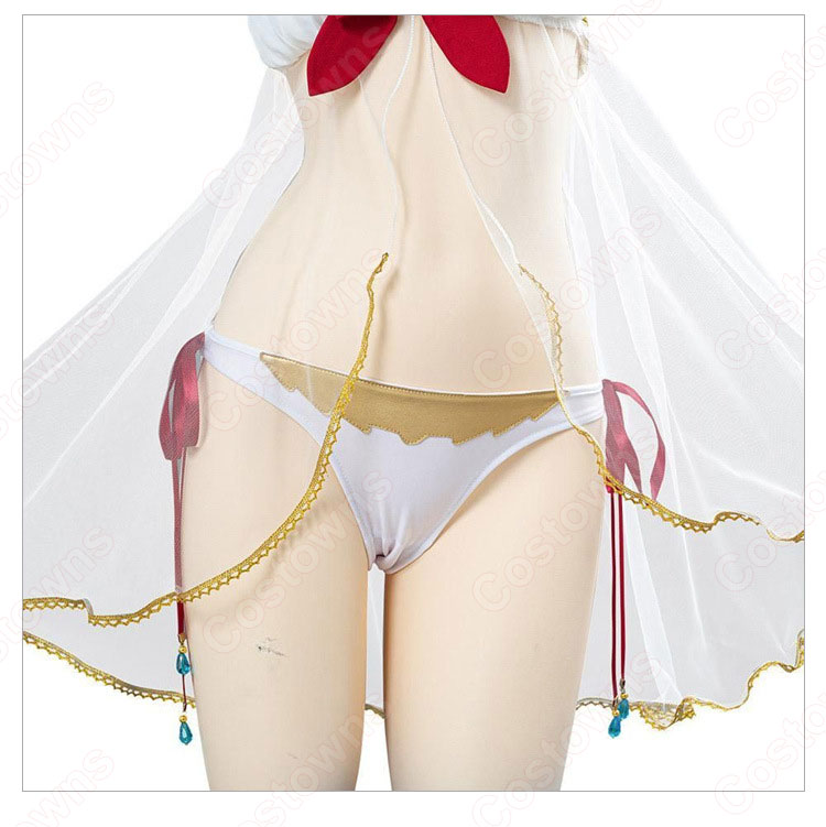 プリコネR ペコリーヌ / ユースティアナ・フォン・アストライア 夏 セクシー 水着 コスプレ衣装 『プリンセスコネクト!Re:Dive』(プリンセスコネクト リダイブ) cosplay 仮装 変装-7