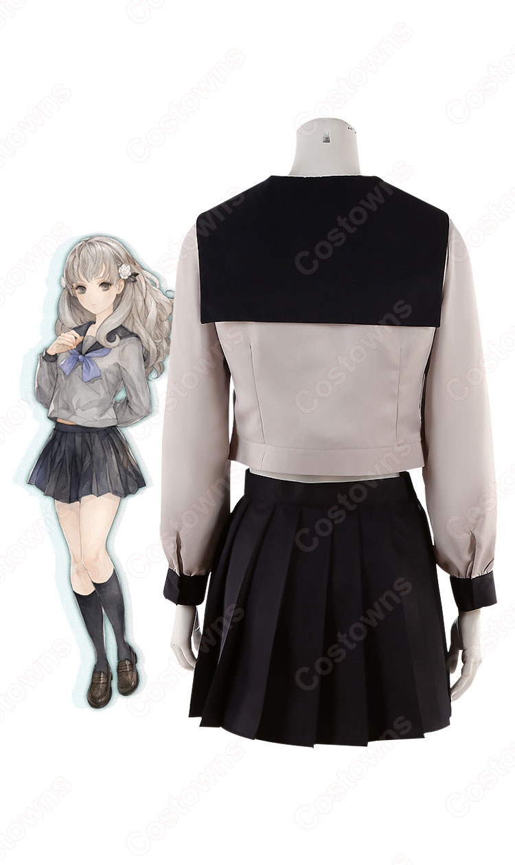 十三機兵 冬坂五百里（ふゆさかいおり） 制服 コスプレ衣装 『十