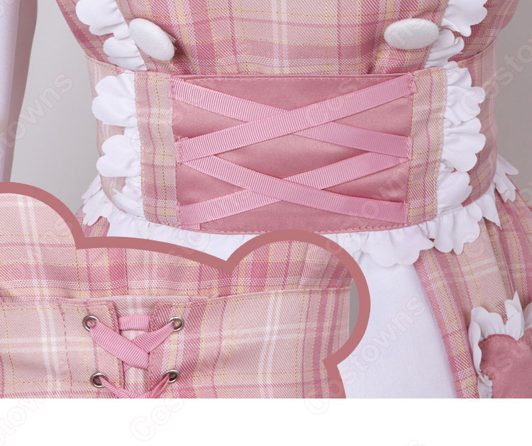 VTuber 本間ひまわり(ほんまひまわり) 新衣装 コスプレ衣装 『にじさんじ』 cosplay 仮装 変装-10