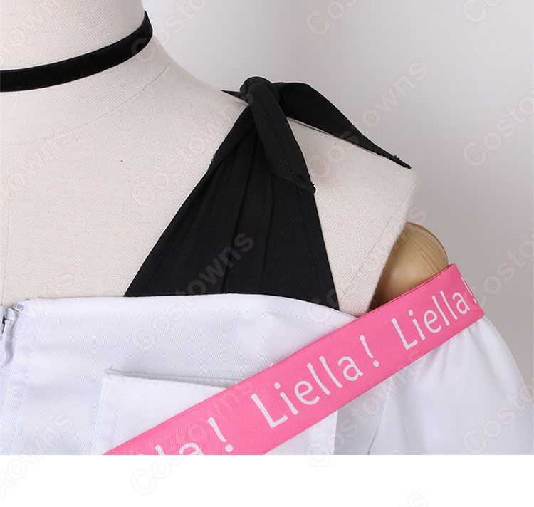 スクフェス 嵐千砂都（あらしちさと） コスプレ衣装 『ラブライブ！ スクールアイドルフェスティバル』 Liella! ＜パワフルペイント編 ステップストリート＞ 覚醒後 cosplay 仮装 変装-7