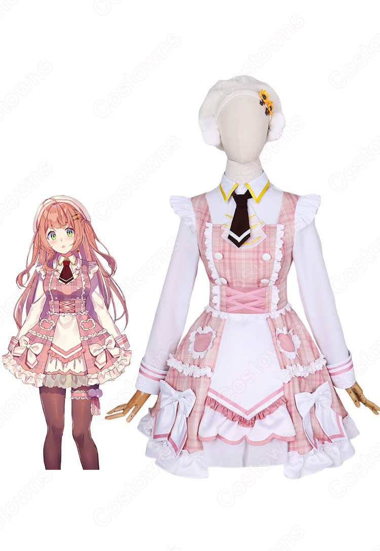 VTuber 本間ひまわり(ほんまひまわり) 新衣装 コスプレ衣装 『にじさんじ』 cosplay 仮装 変装-5