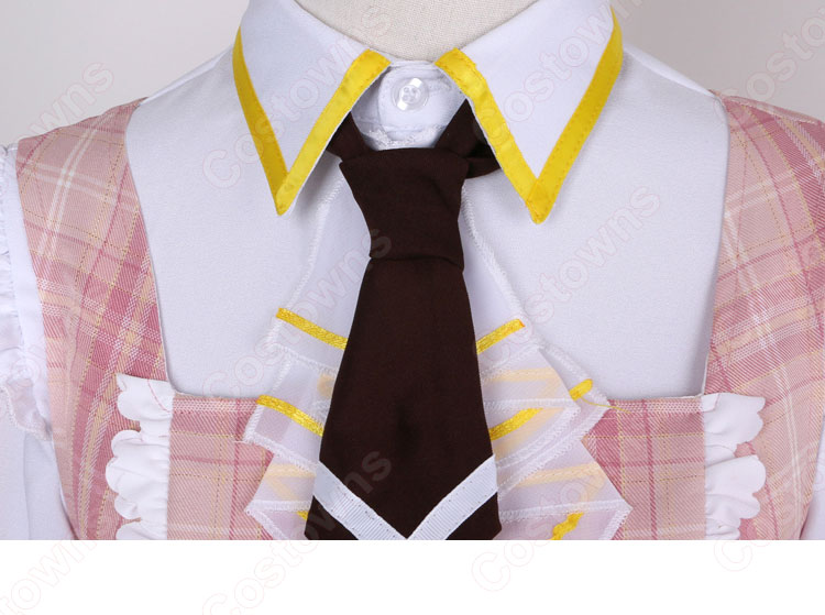 VTuber 本間ひまわり(ほんまひまわり) 新衣装 コスプレ衣装 『にじさんじ』 cosplay 仮装 変装-9