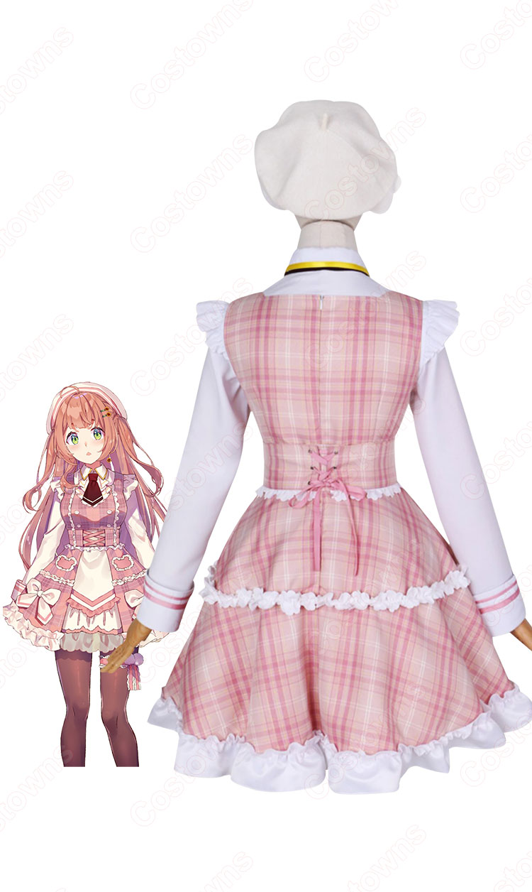 VTuber 本間ひまわり(ほんまひまわり) 新衣装 コスプレ衣装 『にじさんじ』 cosplay 仮装 変装-6