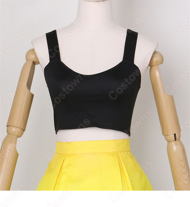 スクフェス 澁谷かのん(しぶやかのん) コスプレ衣装 『ラブライブ! スクールアイドルフェスティバル』 Liella! <パワフルペイント編 ハーモニーストリート> 覚醒後 cosplay 仮装 変装-6