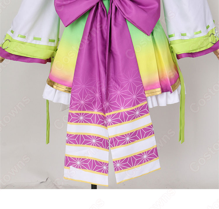 スクフェス 平安名すみれ(へあんなすみれ) コスプレ衣装 『ラブライブ! スクールアイドルフェスティバル』 Liella! <パワフルペイント編 ストリートショット> 覚醒後 cosplay 仮装 変装-9